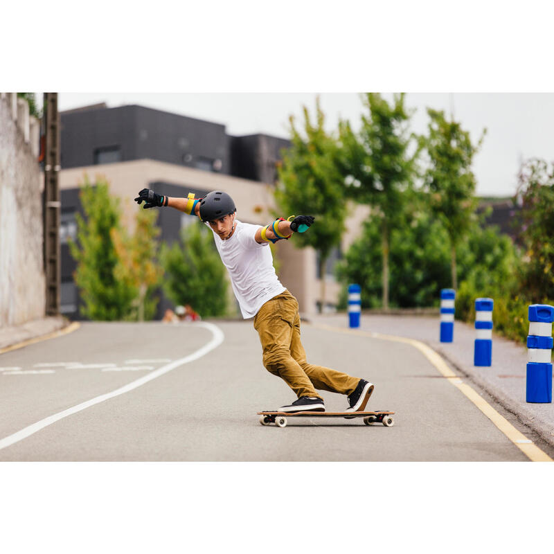 Zapatillas skate - longboard caña baja VULCA 100 CANVAS negro