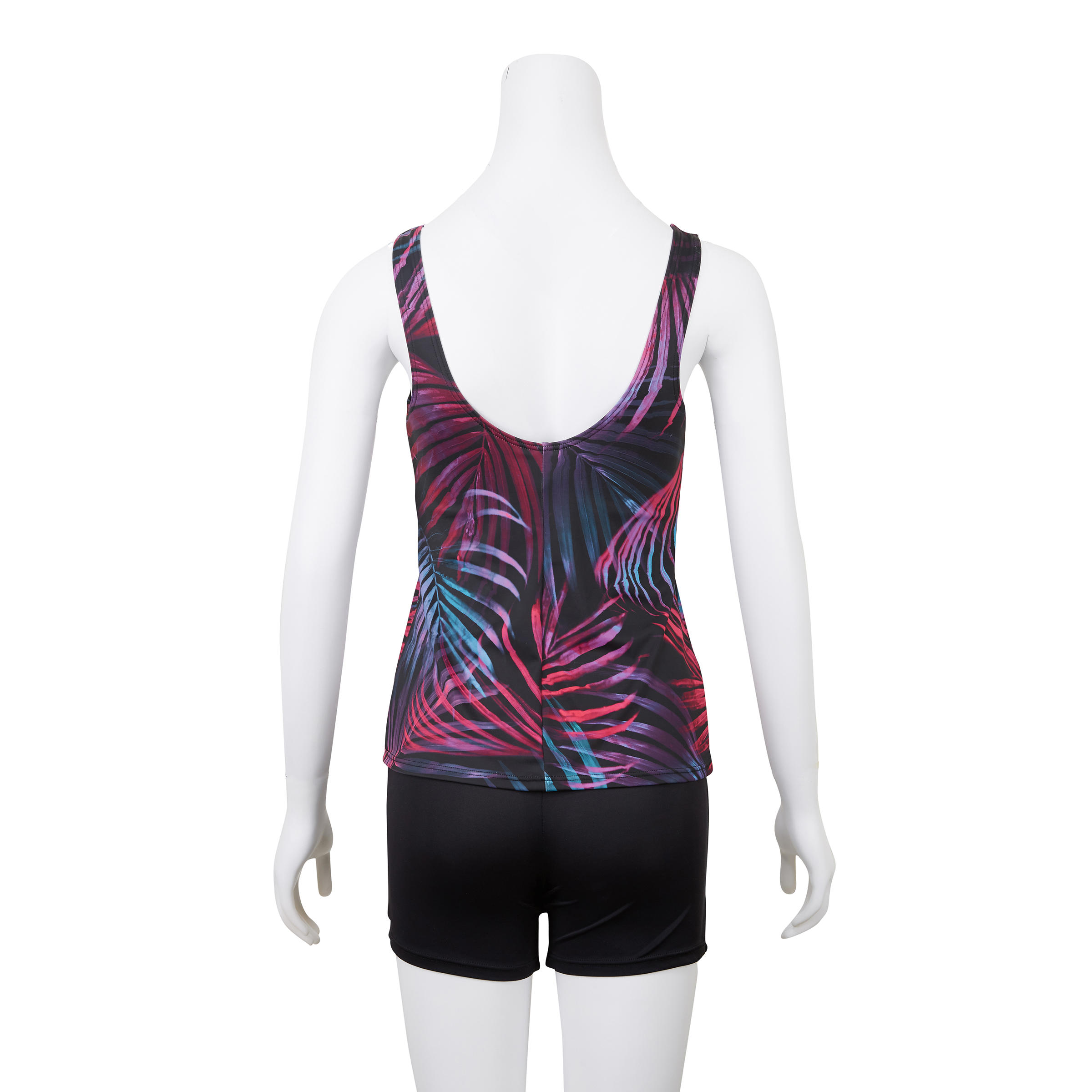 Heva 100 Women's Tankini / Shorty Swimsuit - Ond Black 2/5