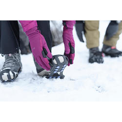 crampons chaussures neige decathlon