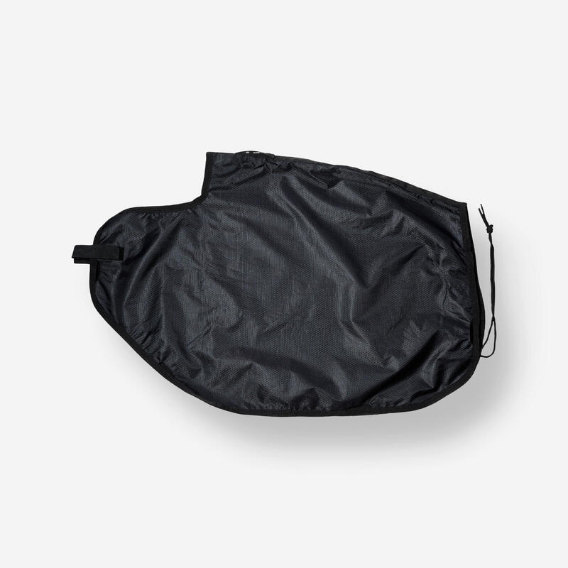 Couvre-reins équitation cheval et poney ALLWEATHER noir