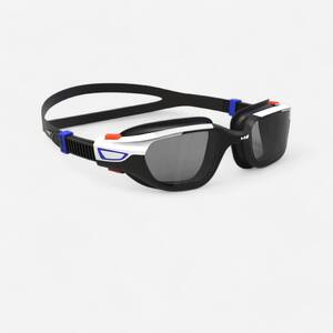 Adult Swimming Goggles Men Women UV Protection Smoked Lenses Spirit White Black