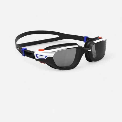 
      Swimming Goggles Smoked Lenses SPIRIT Size L White / Black
  