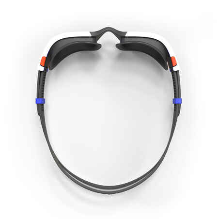 Swimming Goggles Smoked Lenses SPIRIT Size L White / Black