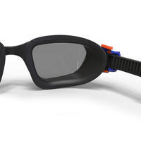 Goggles de natación 500 SPIRIT Talla G Azul cristales ahumados 