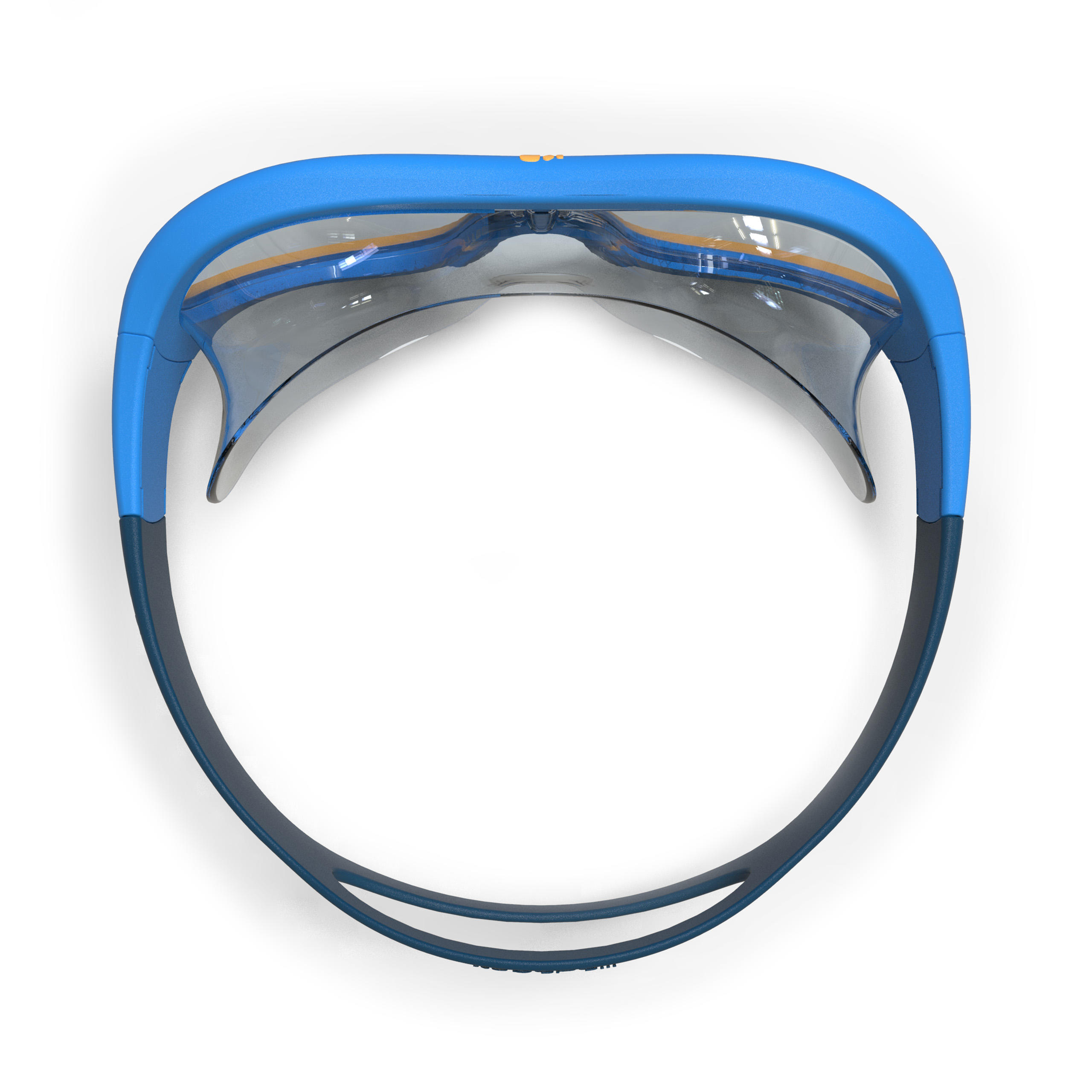 100 SWIMDOW Swim Mask, Size S - Blue Yellow 4/5