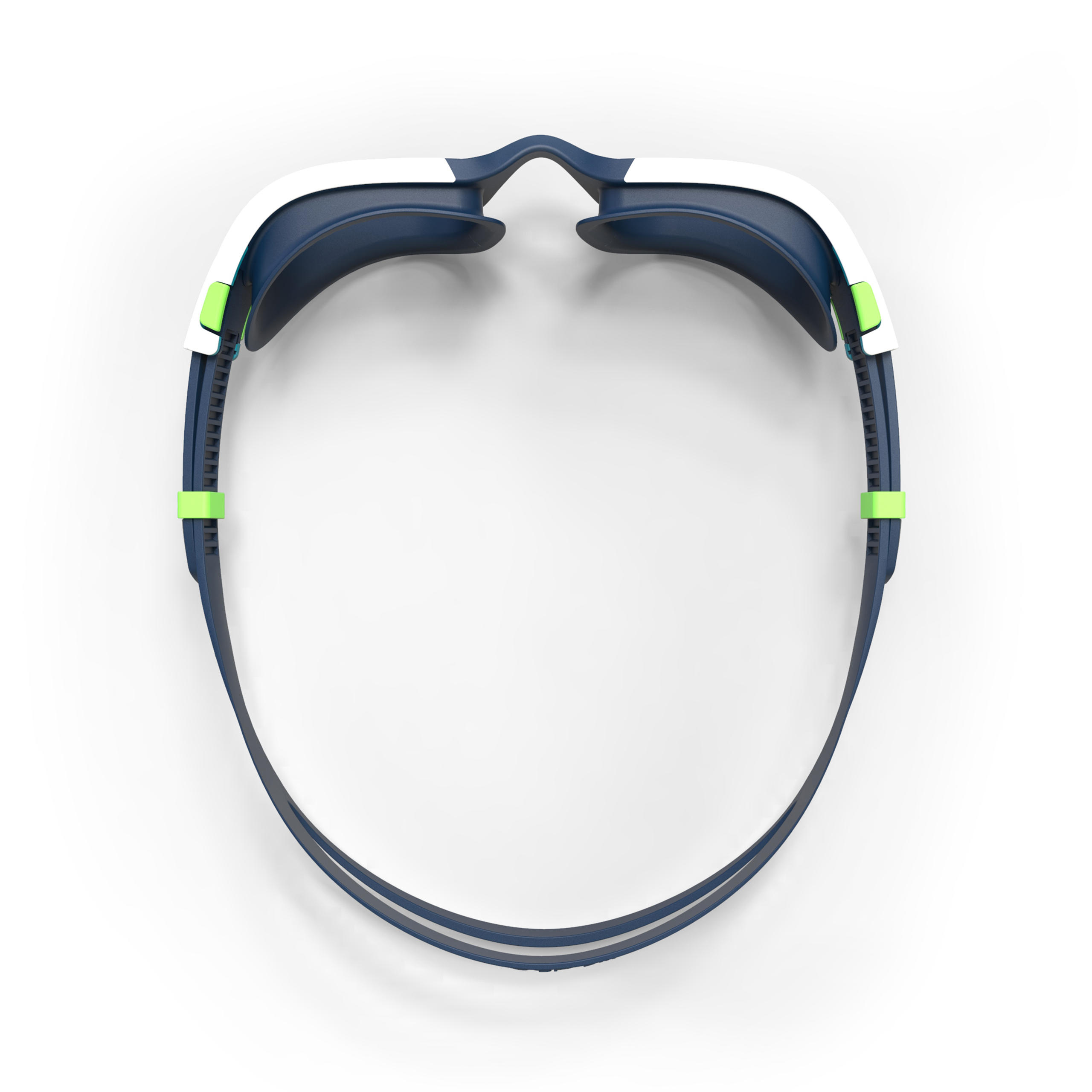 ОЧКИ ДЛЯ ПЛАВАНИЯ SPIRIT РАЗМЕР L СО СВЕТЛЫМИ ЛИНЗАМИ NABAIJI