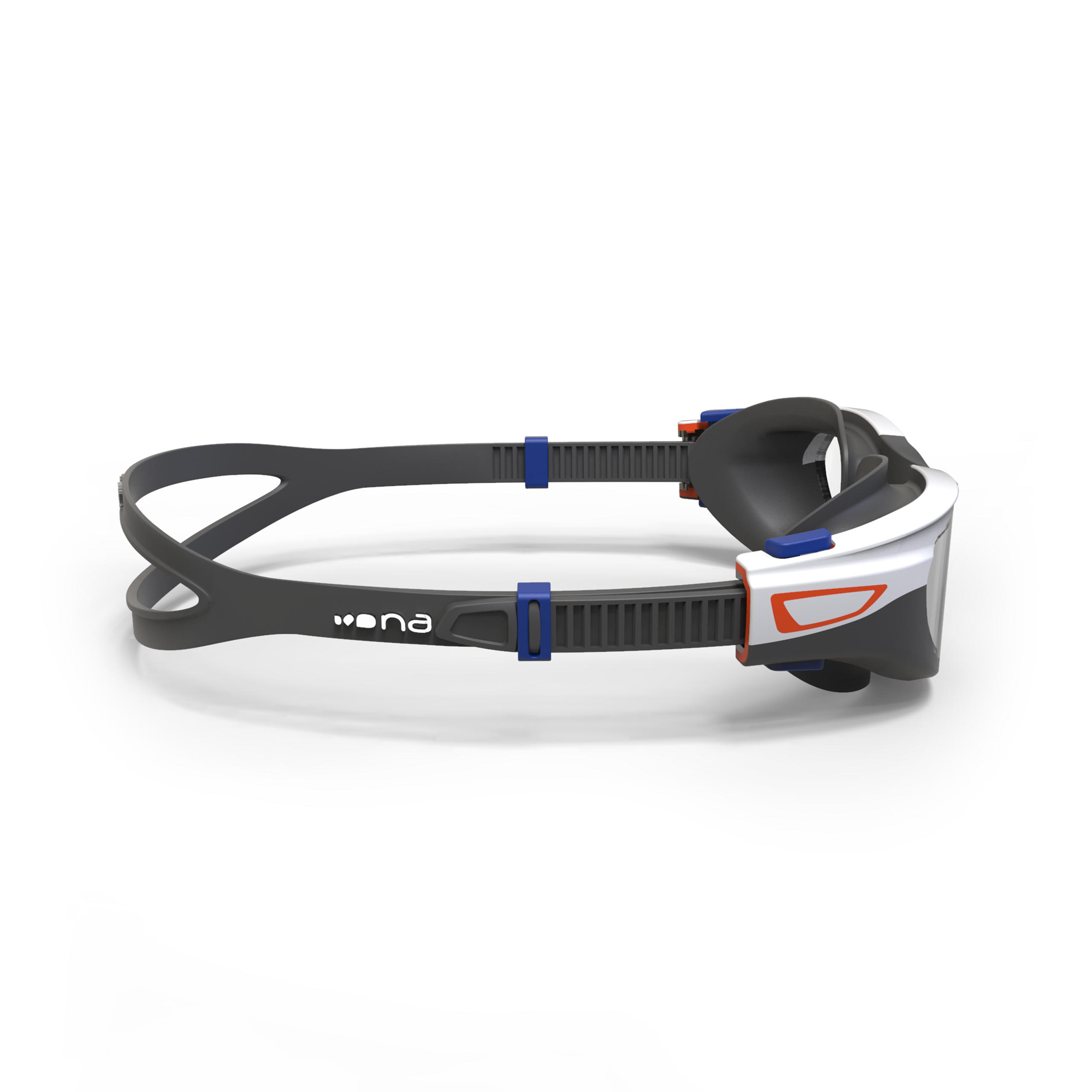 

Swimming Goggles Spirit Clear Lenses Small- Orange Blue -  By NABAIJI | Decathlon, Blue/orange