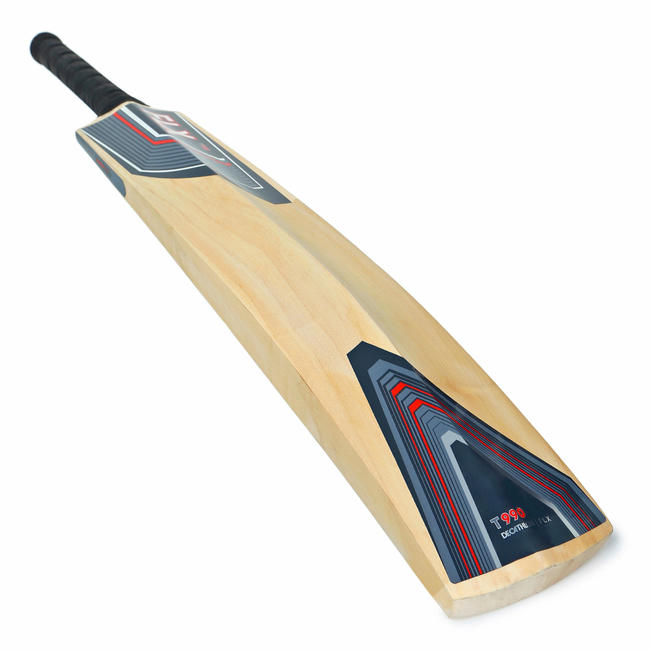 T990 SIZE SH KASHMIR WILLOW ADVANCED CRICKET BAT GREY