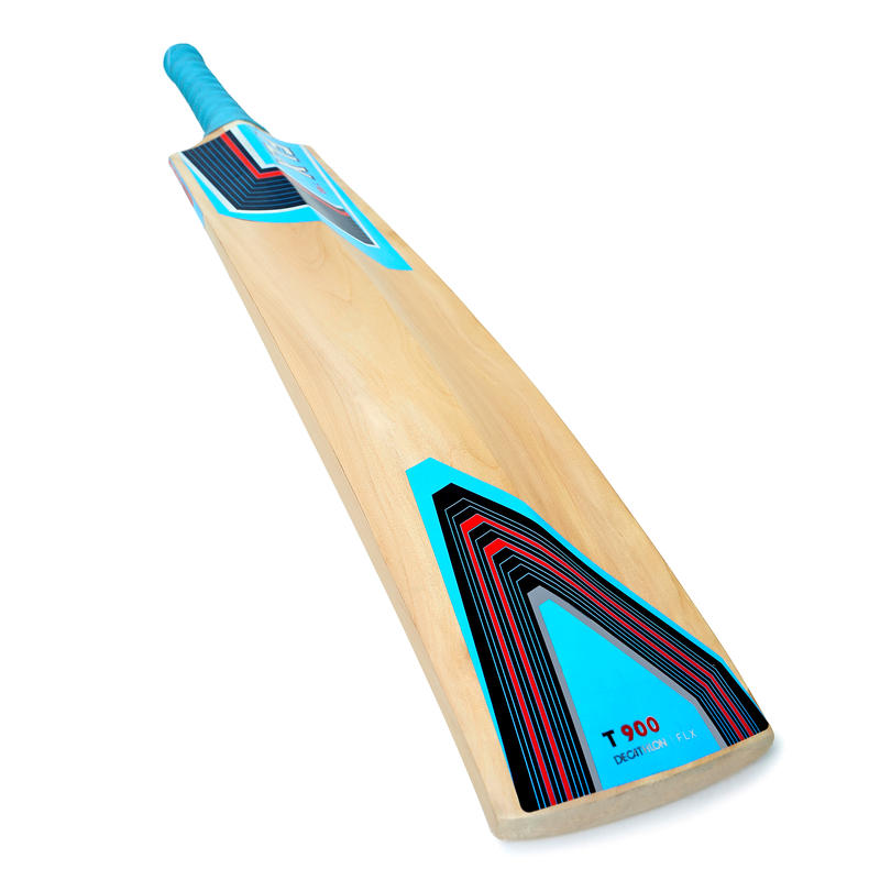 T900 ADULTS KASHMIR WILLOW ADVANCED CRICKET BAT, LIGHT BLUE
