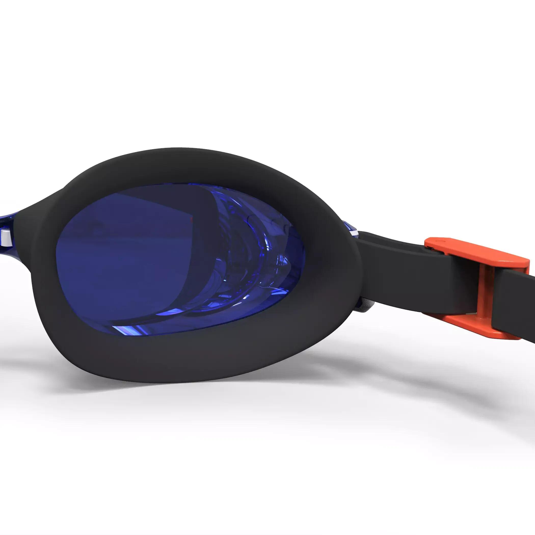 Swimming Goggles Mirrored Lenses BFIT Blue / Orange 5/5