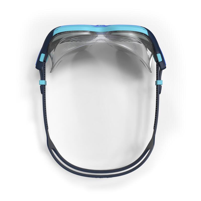 S號深色鏡片游泳面鏡Active Asia 500－藍色