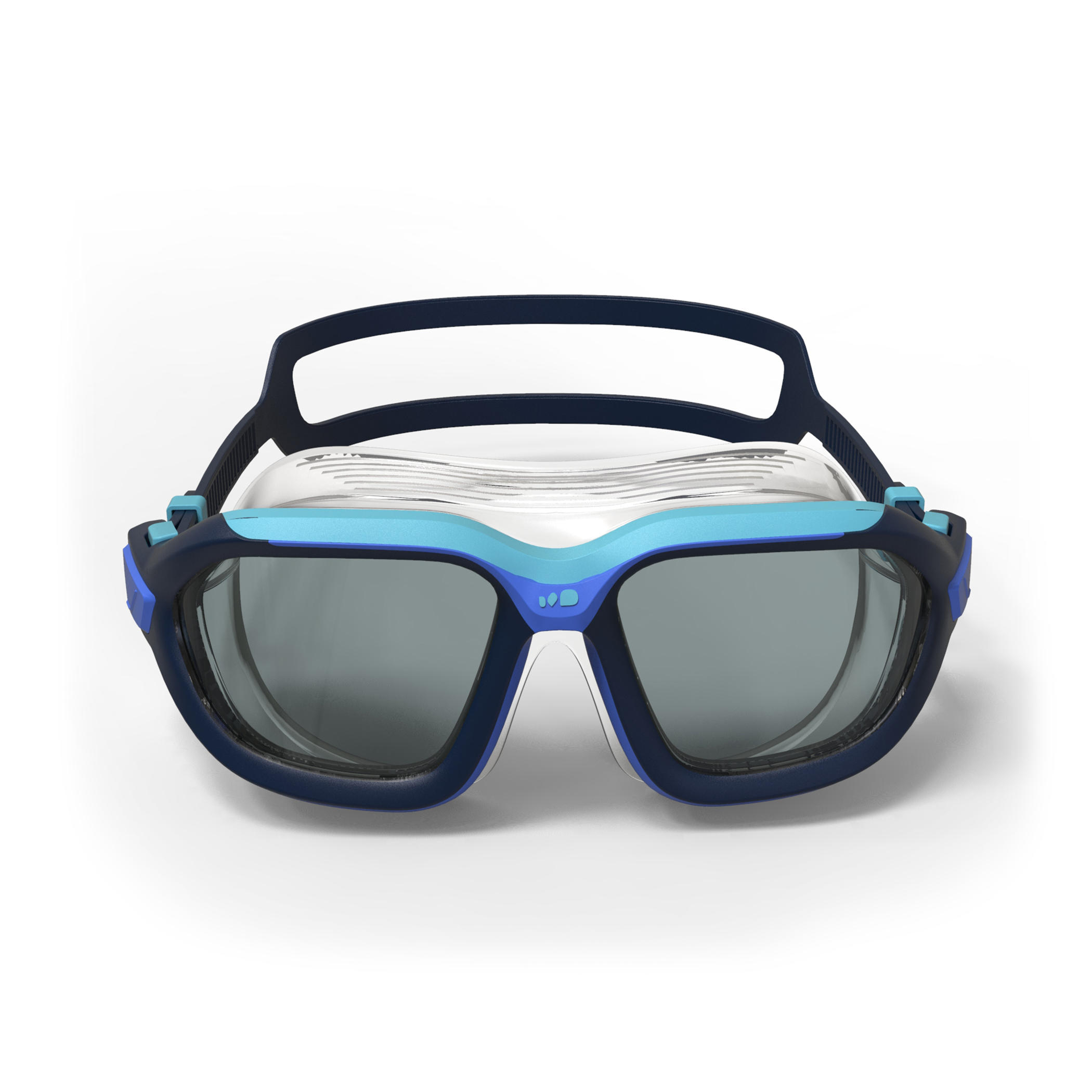 Swimming Mask ACTIVE - Smoked Lenses - Size S - Blue