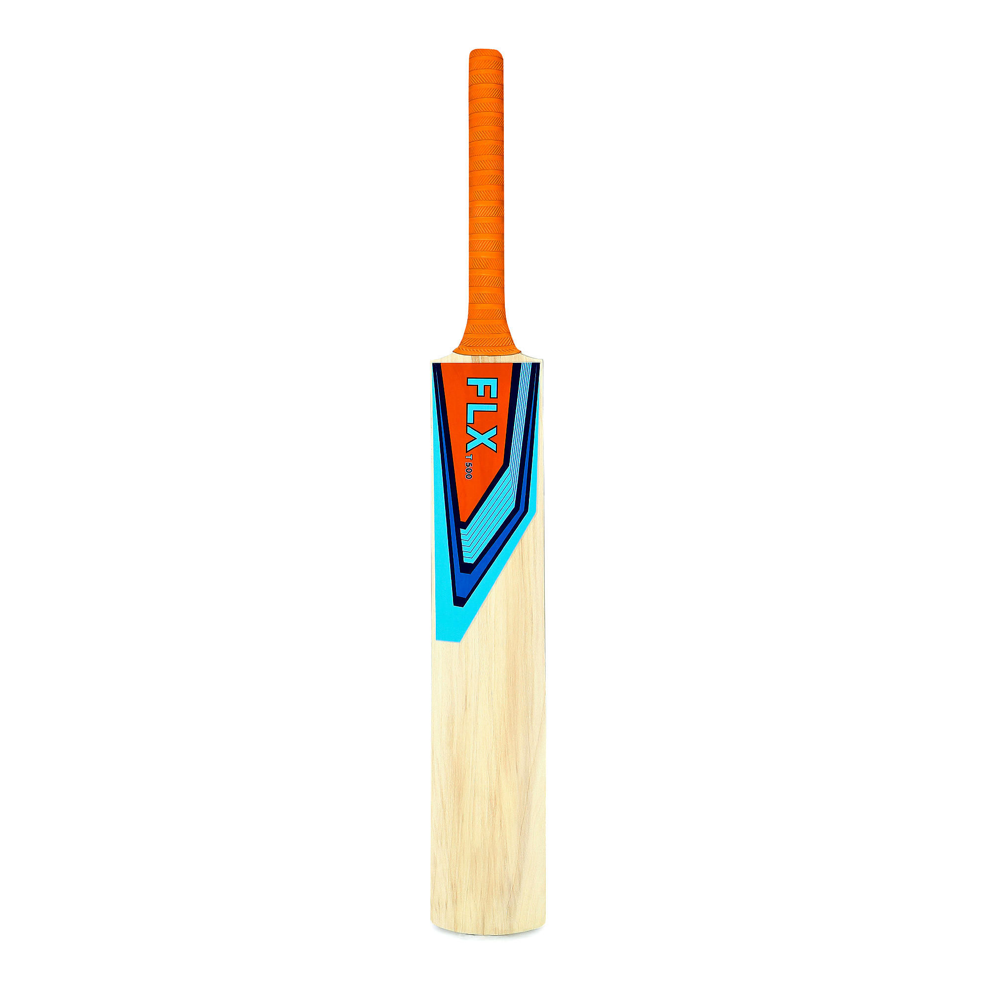 

T500 Size  Kashmir Poplar Cricket Bat Orange -  By FLX | Decathlon