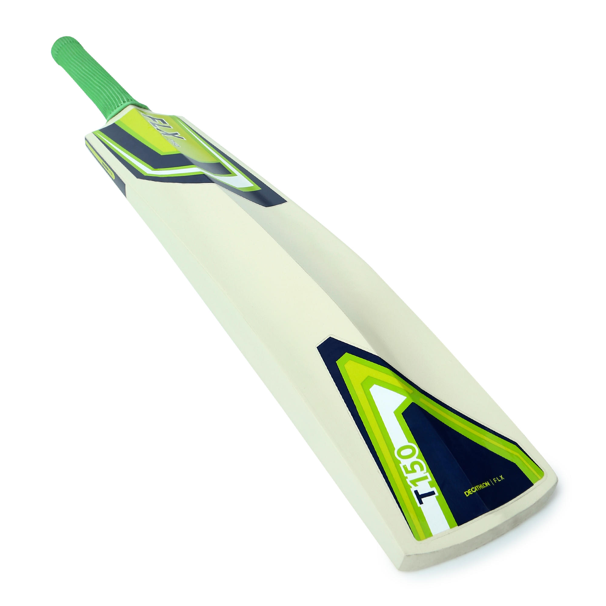 T150 SIZES 6, SH, CRICKET BAT LIME GREEN