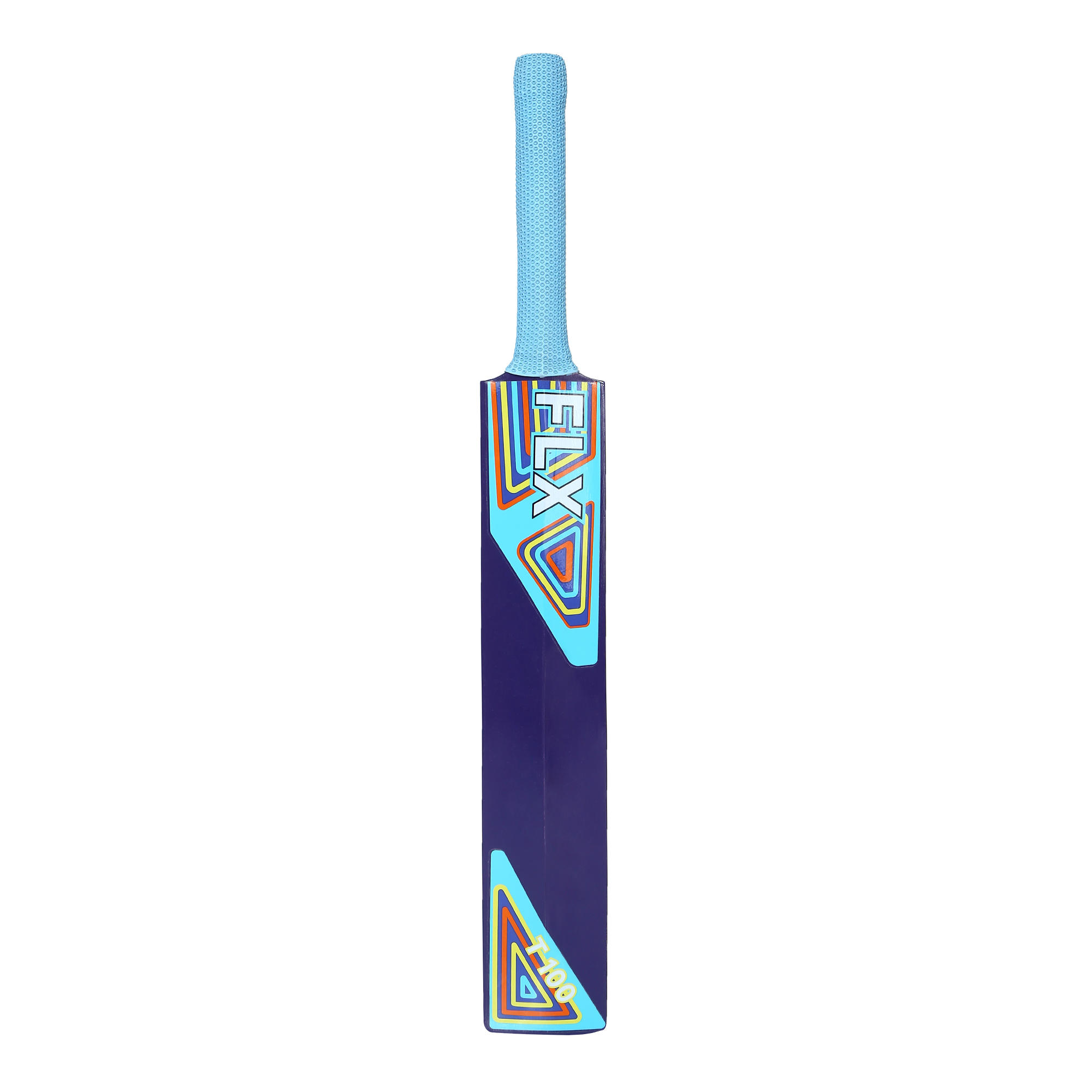 

T100 Juniors Beginner Cricket Bat, Blue