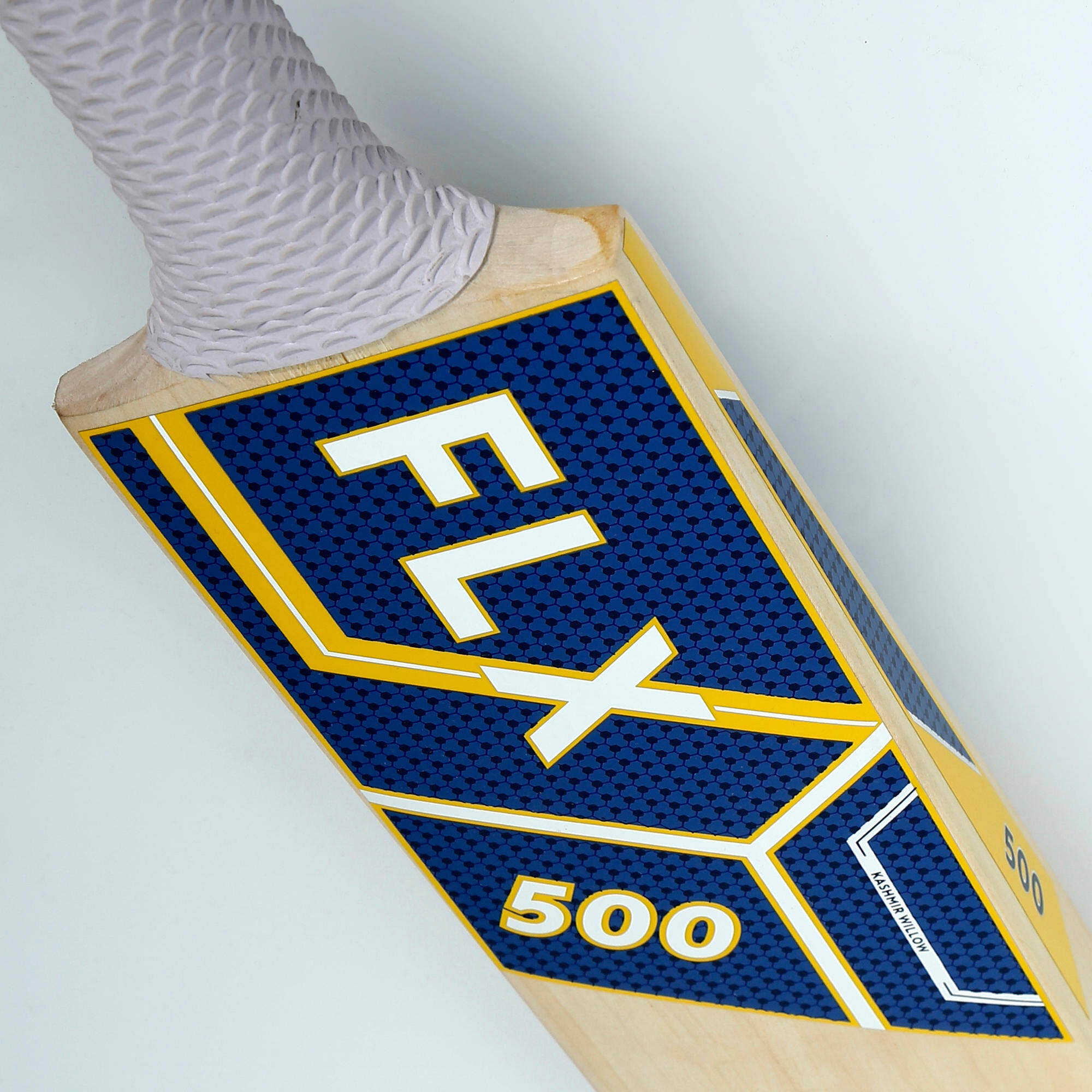 KW500 SIZES SM, SH, KASHMIR WILLOW CRICKET BAT BLUE -  5