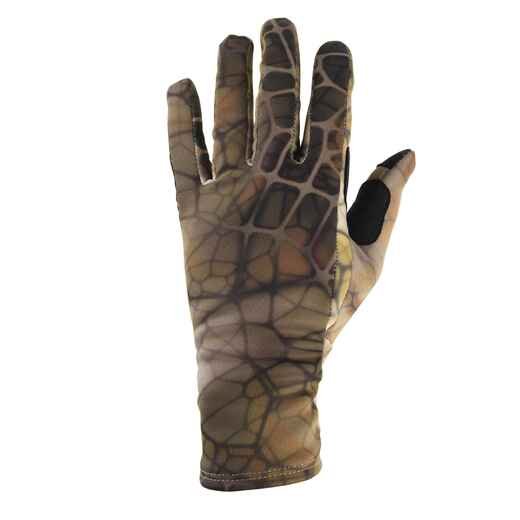 
      Country Sport Gloves Warm Camouflage Furtiv 500
  