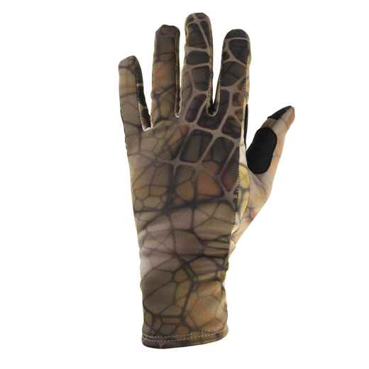 
      Hunting Gloves Warm camouflage FURTIV 500
  