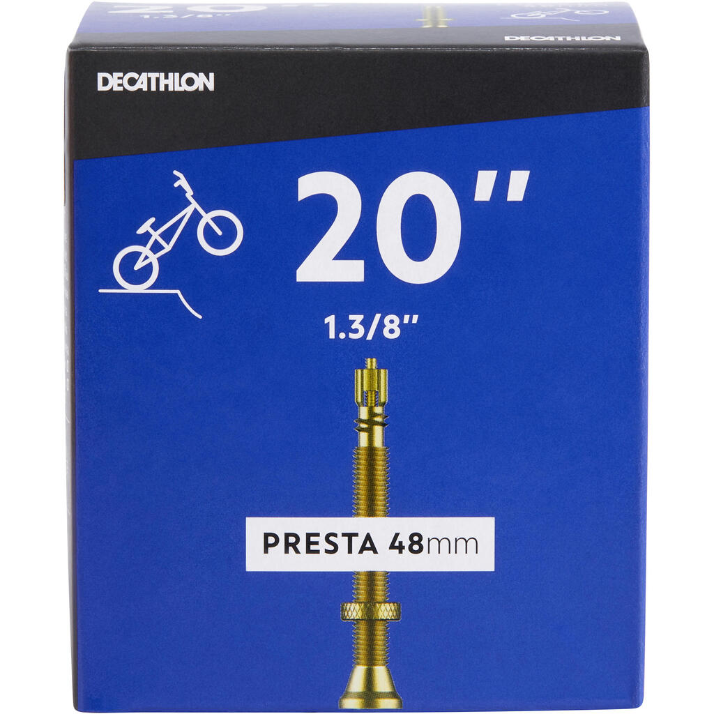 20 x 1,3/8 col. / ETRTO 32-40 / 438-451 BMX kamera su „Presta“ ventiliu