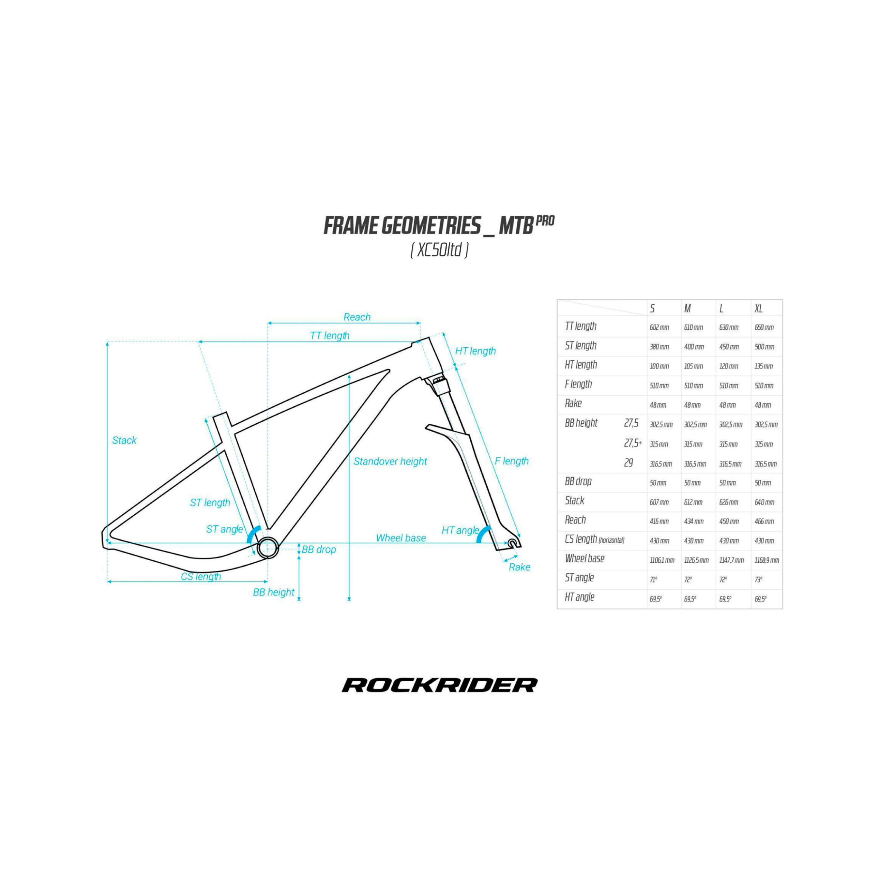 XC 050 LTD 29" 11-Speed Mountain Bike - Blue 11/17