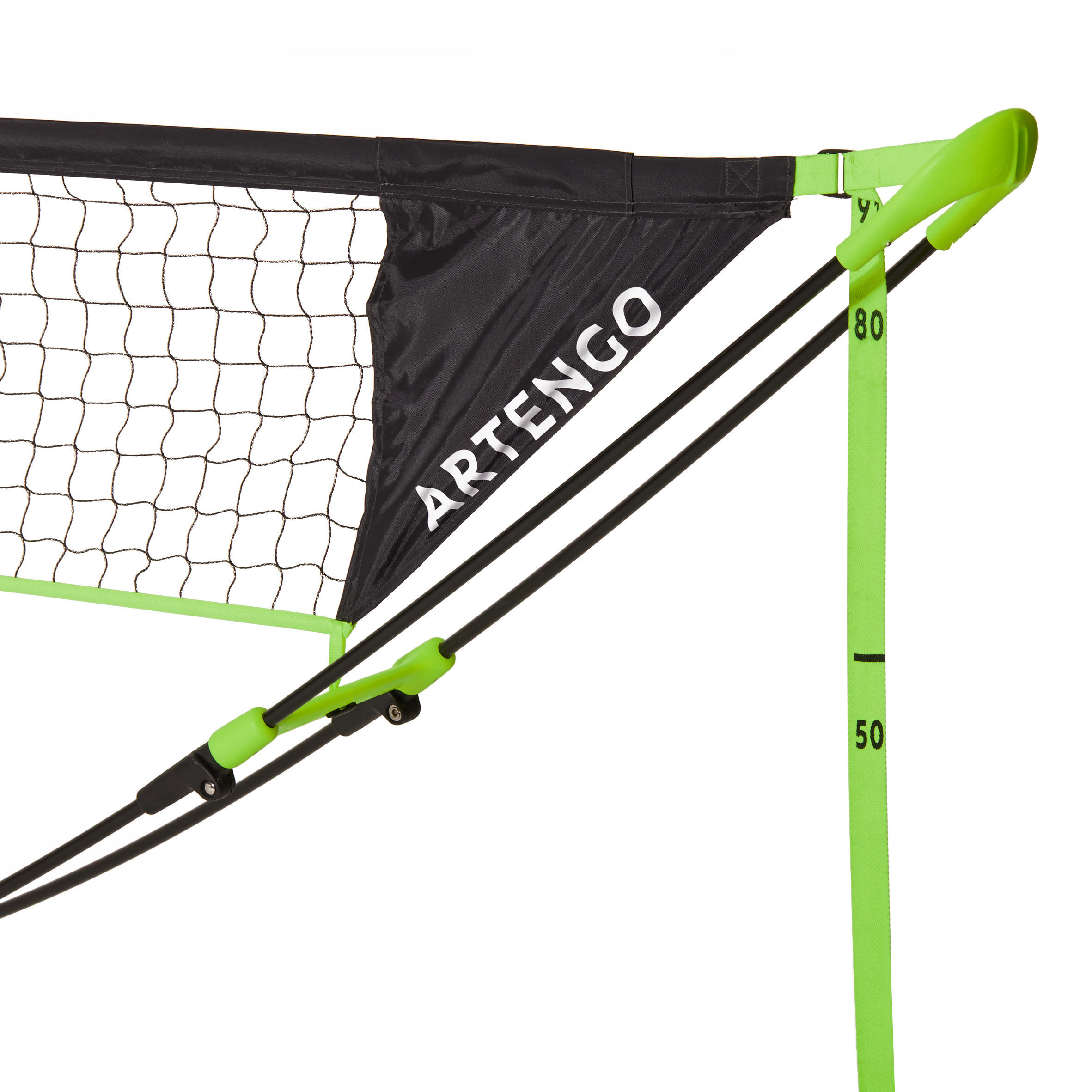 Speed 5 Metre Fold-Down Height Adjustable Tennis Net 2/9