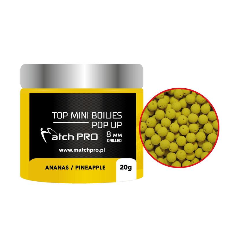 Kulki proteinowe Method Pop Up Ananas 8mm 20g do Method Feeder