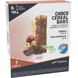 Barre de céréales enrobée Chocolat Noisettes 6 x 30 g