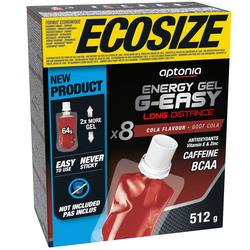 Gel énergétique longue distance g-easy ECOSIZE Cola 8x64g