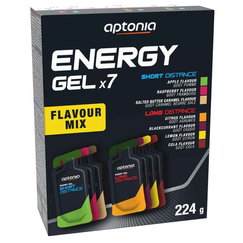 Pack of energy gels 7 x 32g