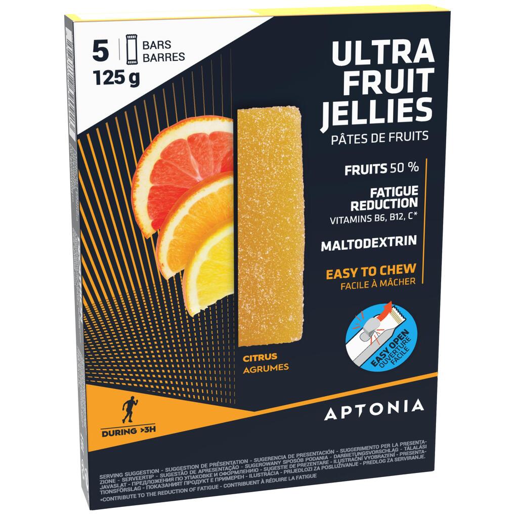 Ultra fruit jellies 5x25g - citrus