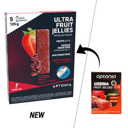 Pâte de fruits ULTRA fraise cranberries acerola 5x25g