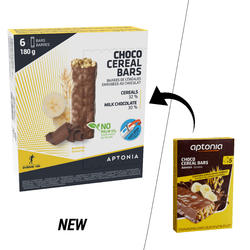 Barre de céréales enrobée Chocolat Banane 6 x 30 g