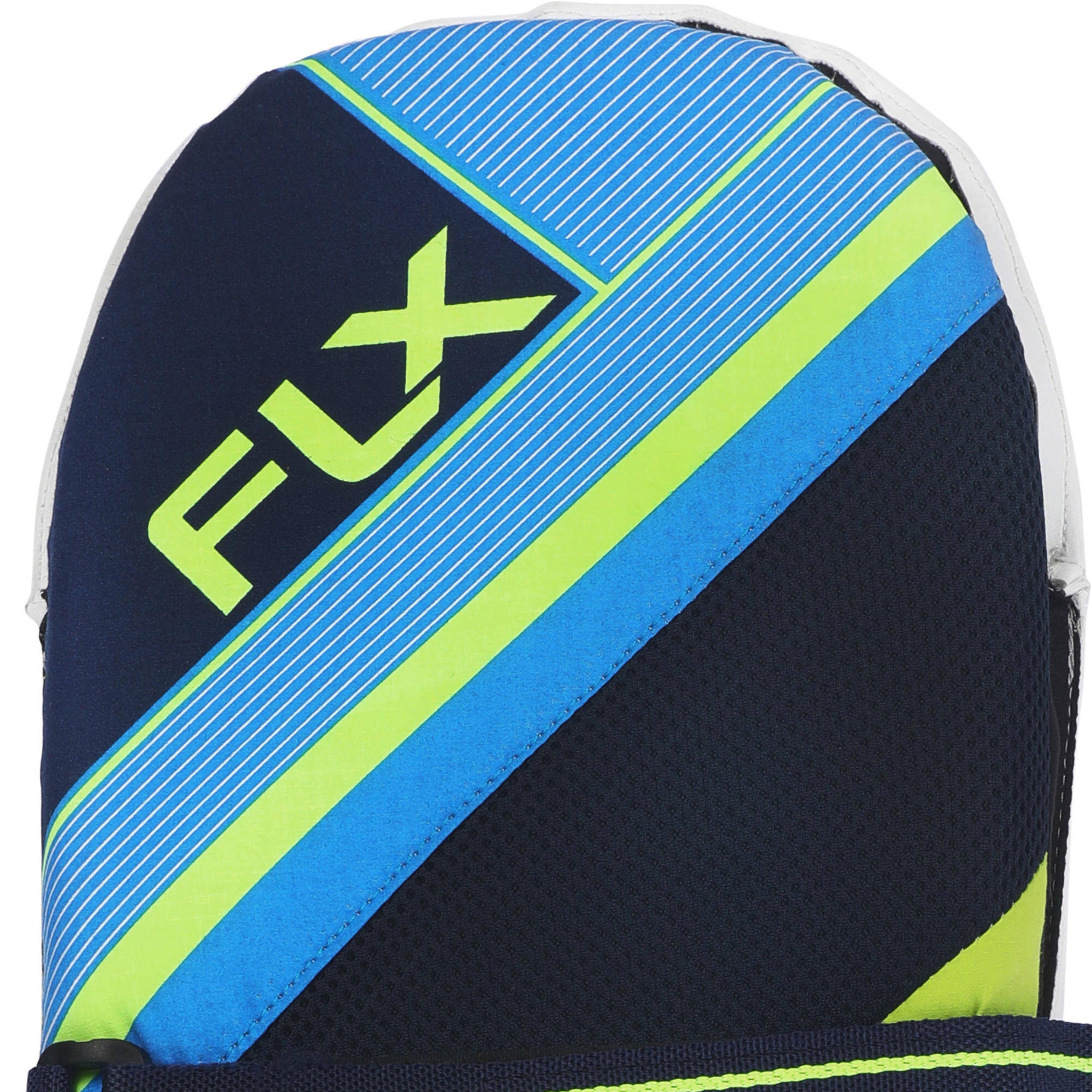 Kids' Cricket Wicket Keeping Pads WKP 100 Lightweight & Protective Fluo -  2