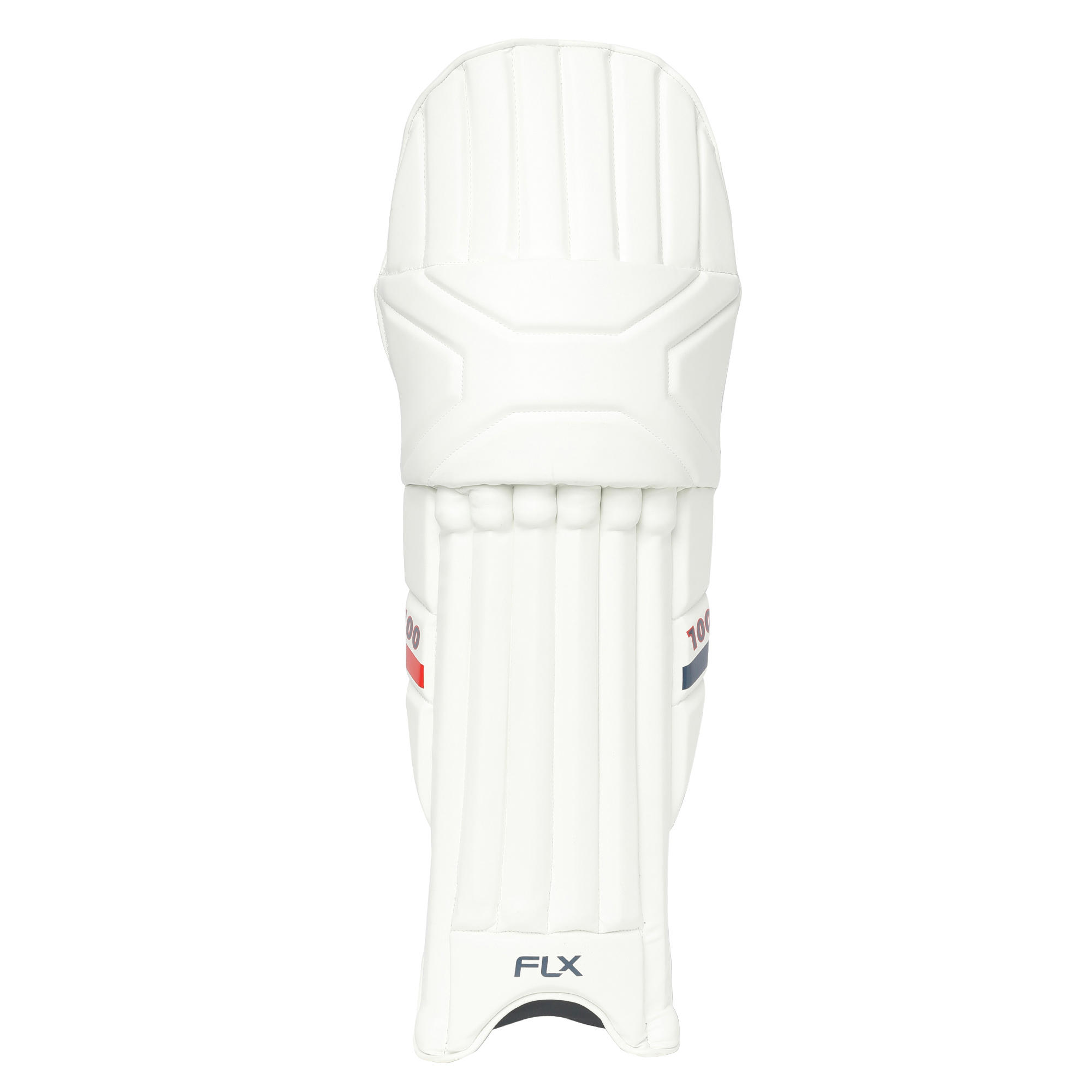 Kids Cricket Batting Pad BP100 Flou Red