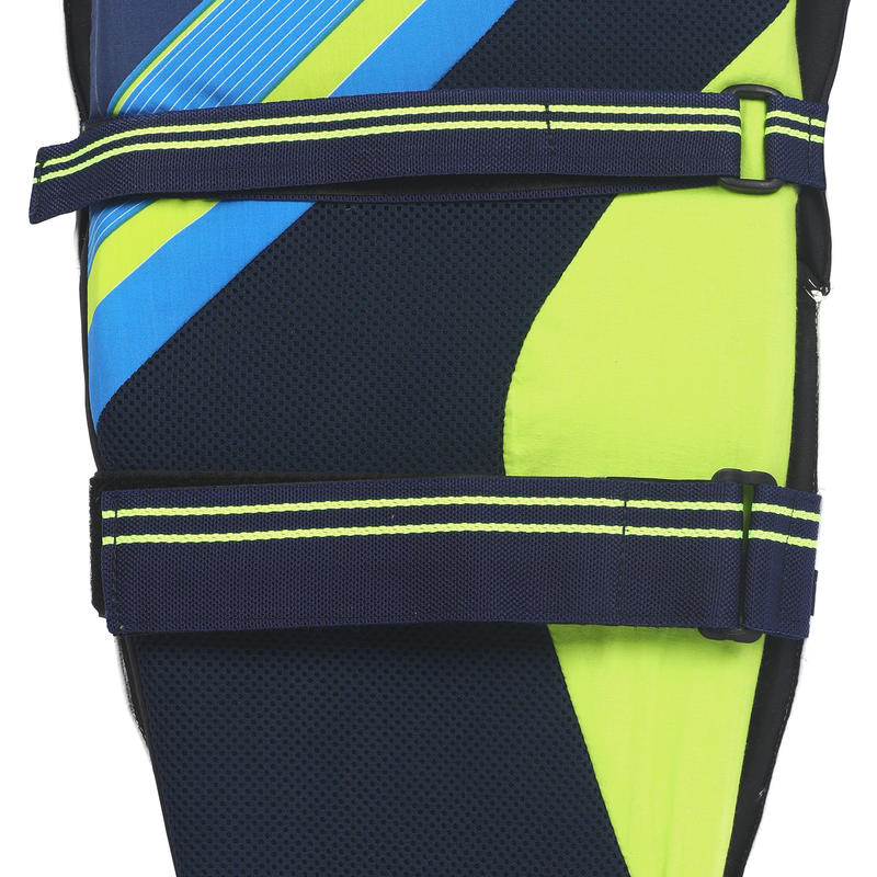Cricket Batting Pads, Youth/Adults, Certified Safety, Fluorescent Green BP100