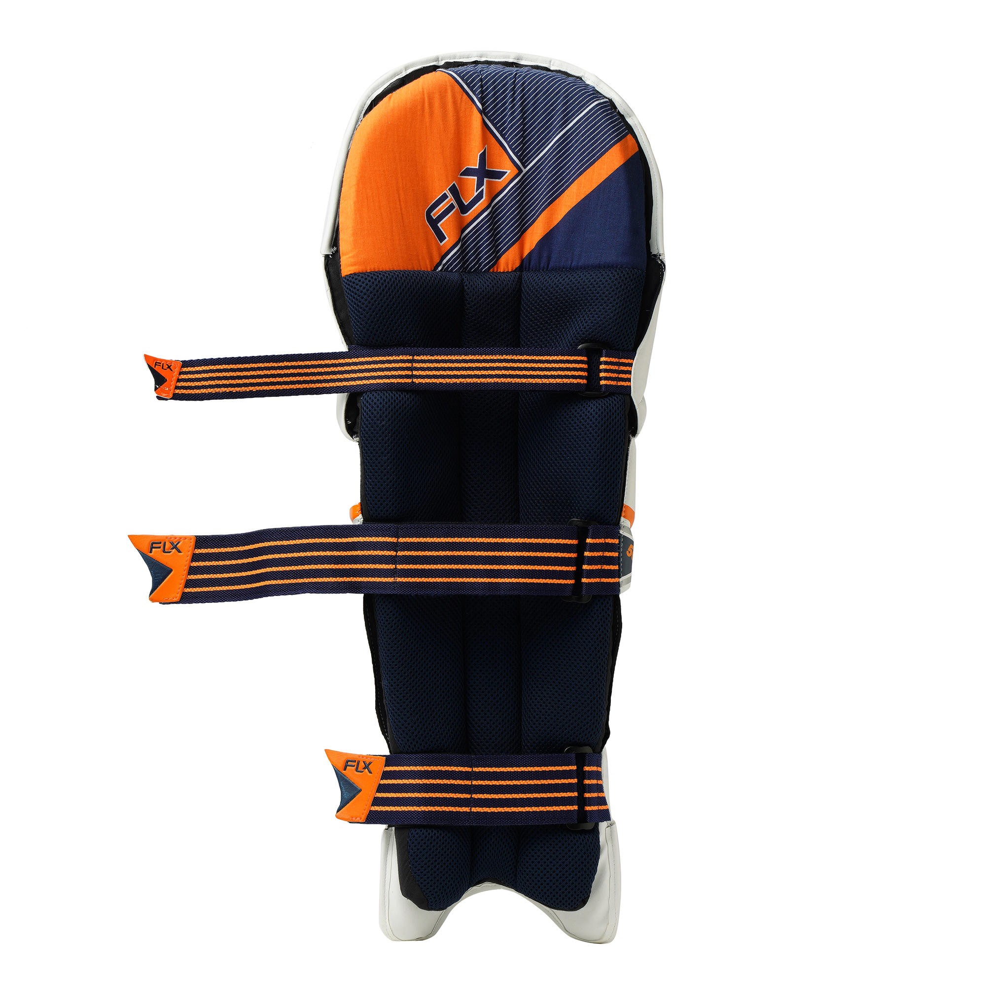 MEN'S SAFETY CERTIFIED ADVANCED CRICKET BATTING PADS BP500, , ORANGE