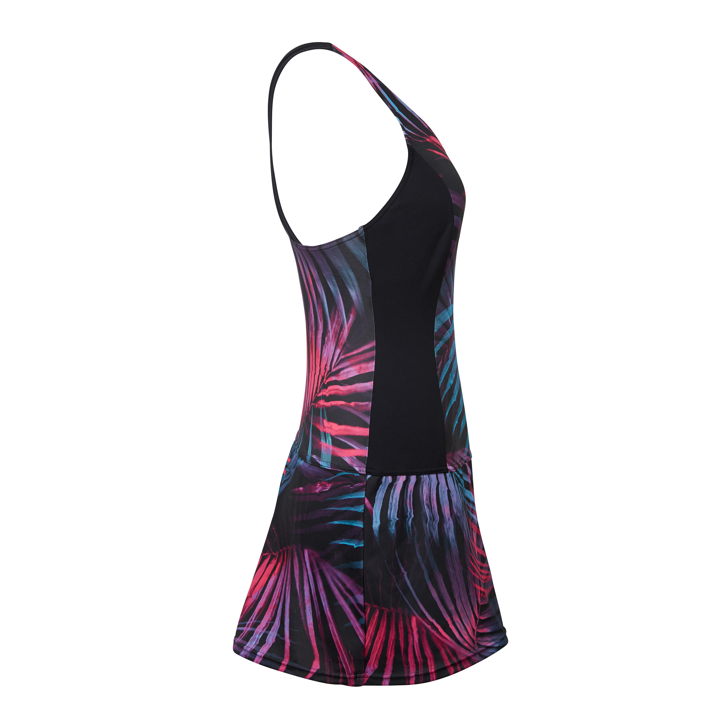 Vega Skirt Women's One-Piece Swimsuit - Ond Black 3/5