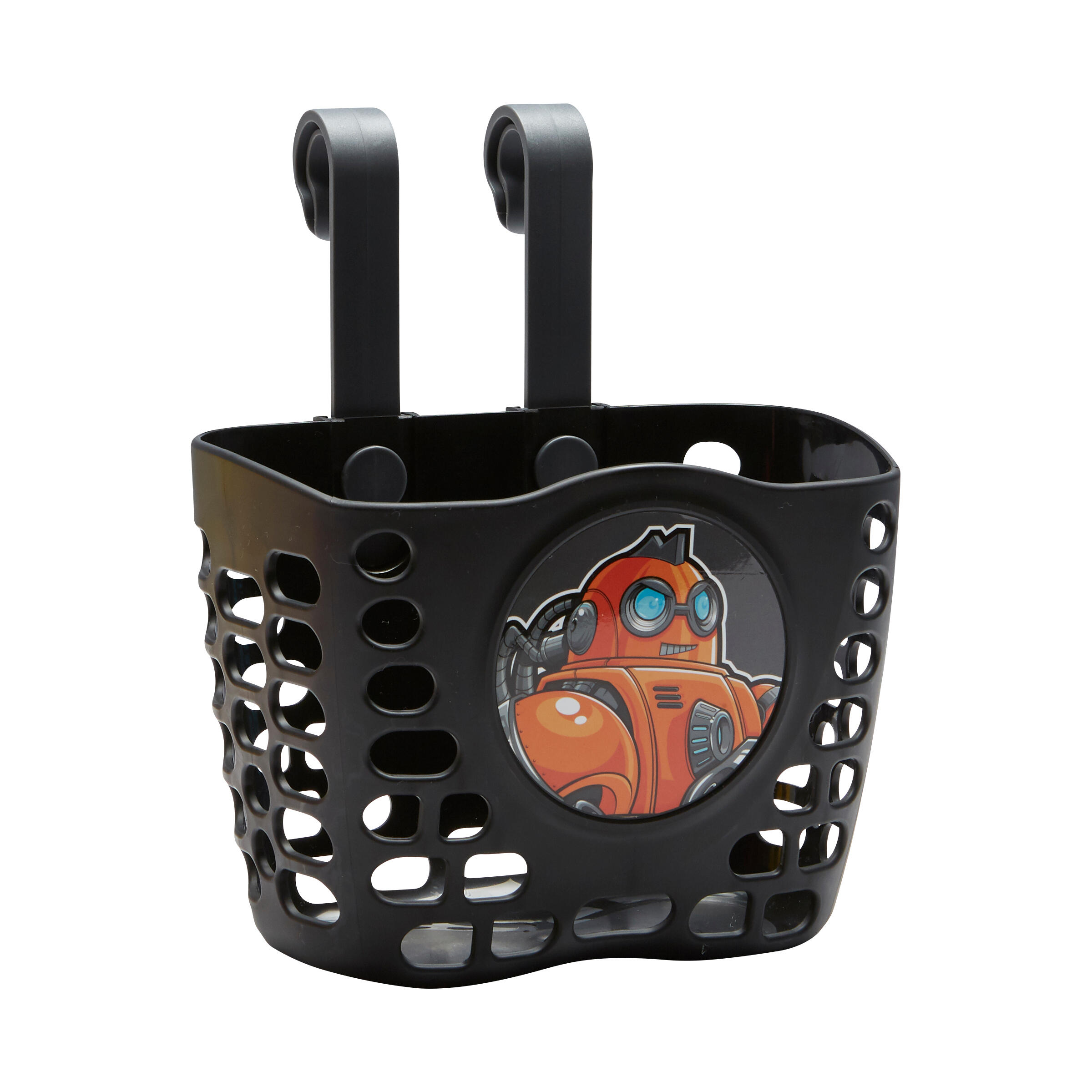 CHILDREN'S BIKE BASKET BLACK