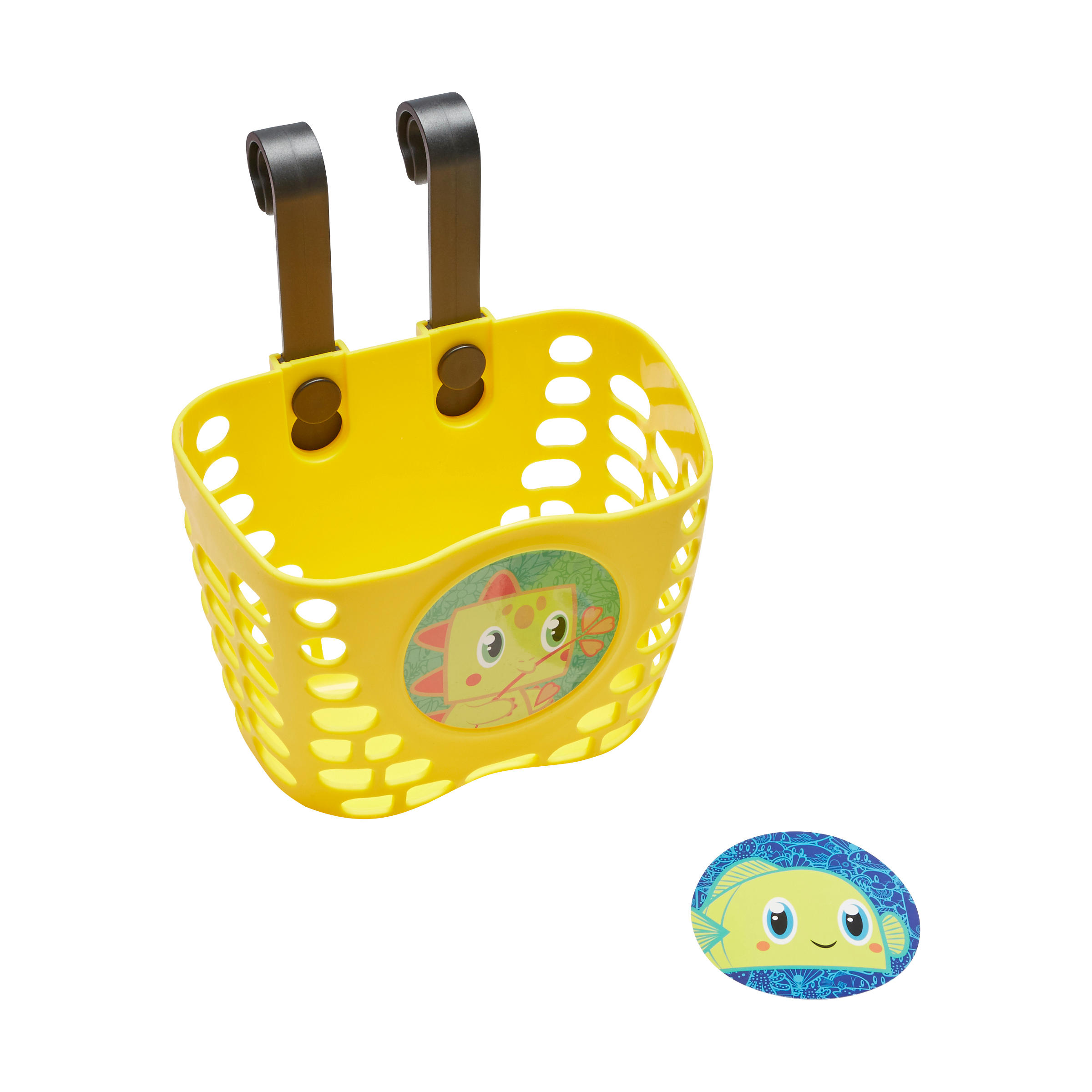 Kids' Bike Basket - Yellow 5/6