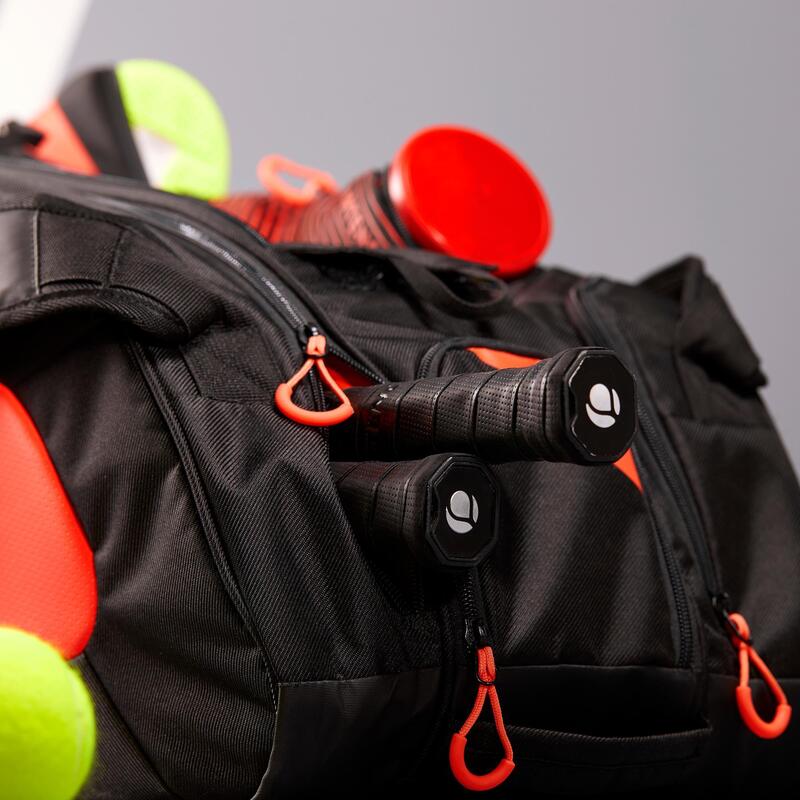 930 L Tennis Bag - Black/Orange