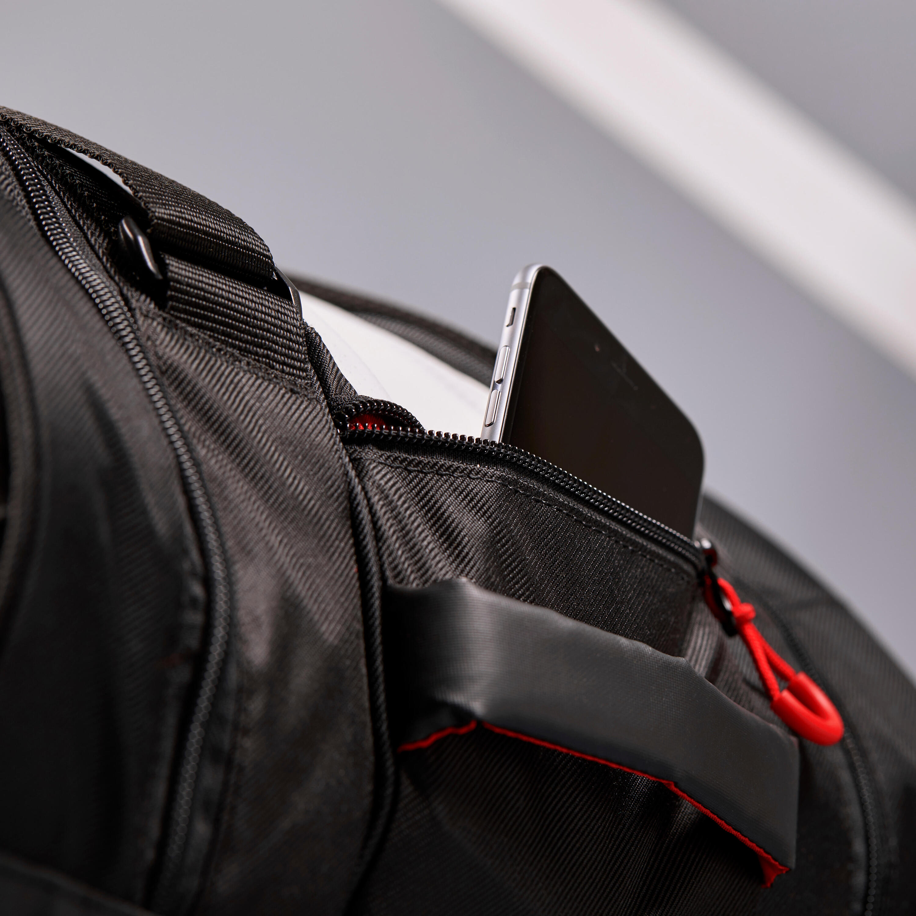 Insulated 12-Racket Tennis Bag XL Pro - Black / White / Red 12/13