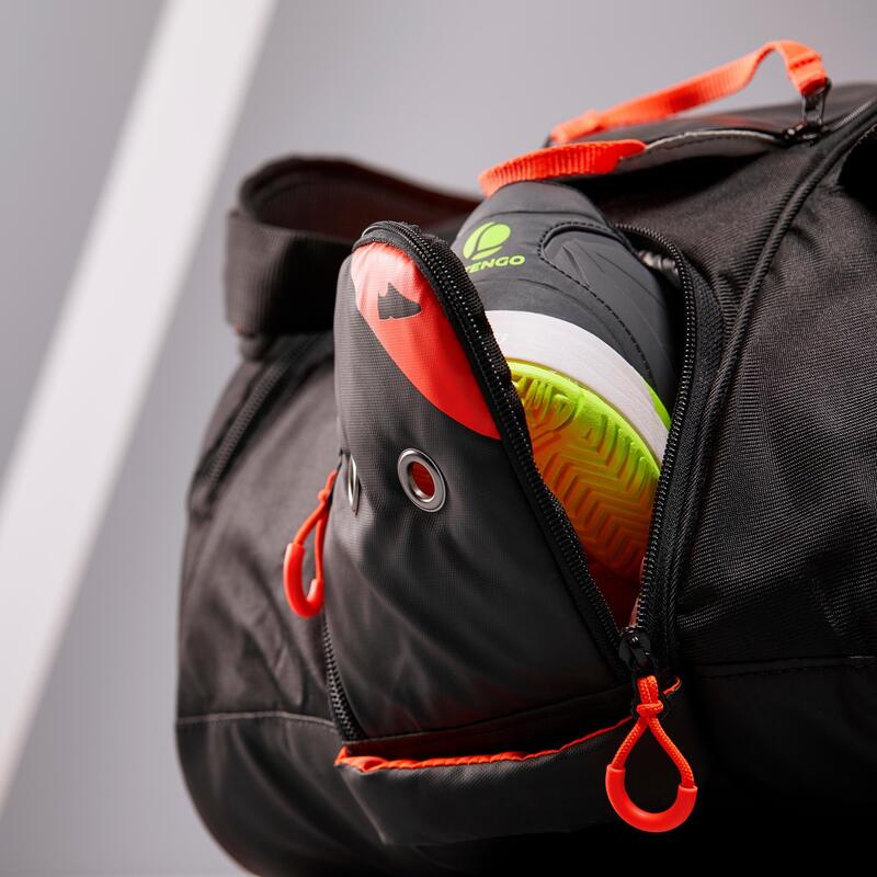 SAC TENNIS THERMOBAG - ARTENGO XL PRO 12 RAQUETTES NOIR ORANGE POWER