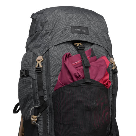 backpack 50l 10l trekking mountain forclaz