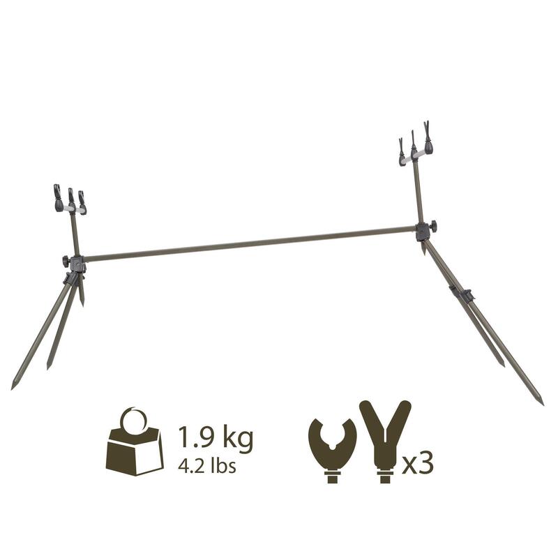 Support Canne A Peche Carpe Rod Pod Carpa Pesca - Support Cannes à