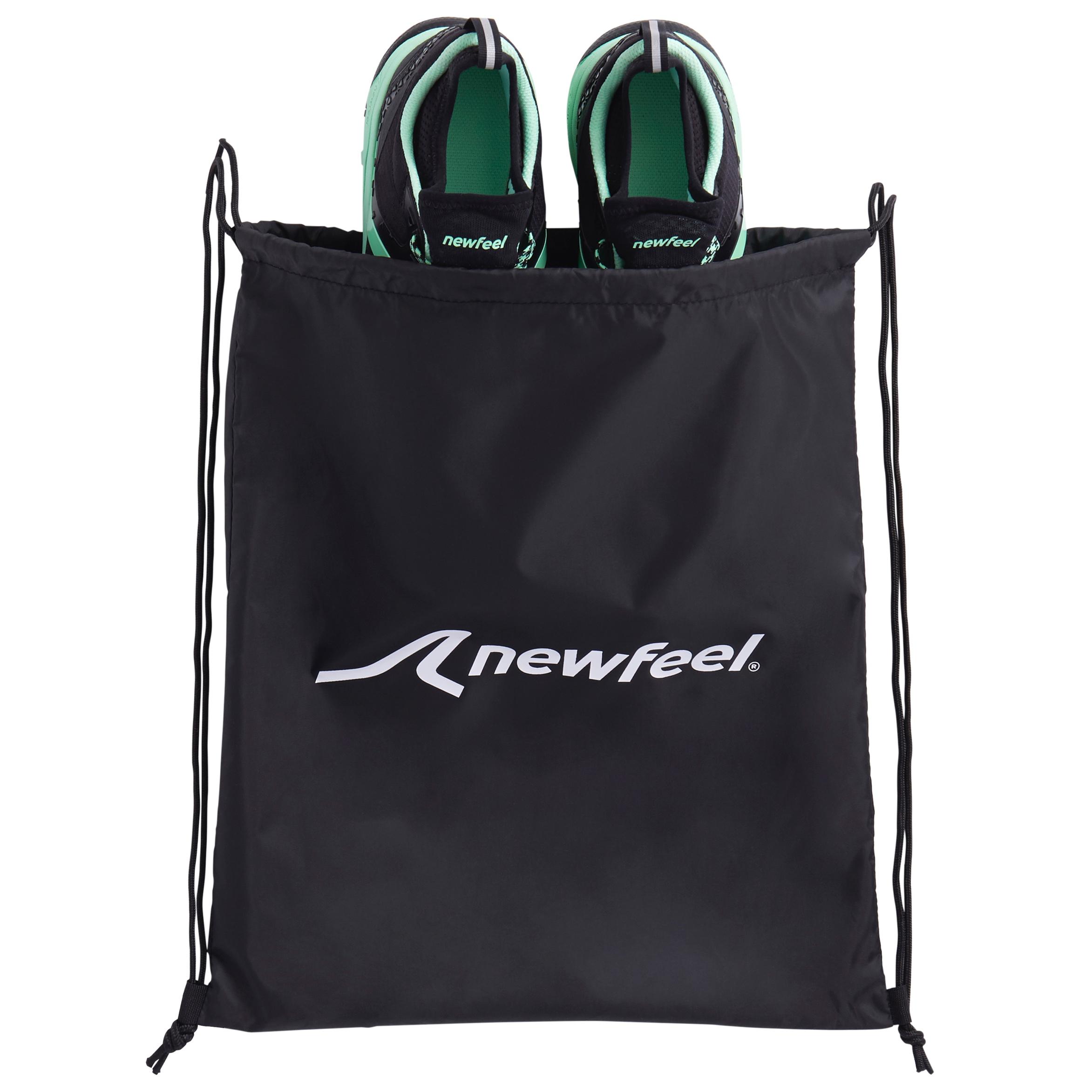 Fold-up walking shoes bag - black 1/5