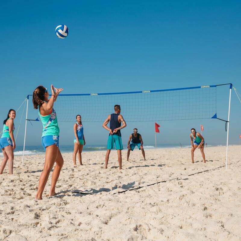 como montar a rede de voleibol de praia BV500?