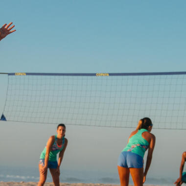 como escolher a rede de voleibol de praia?