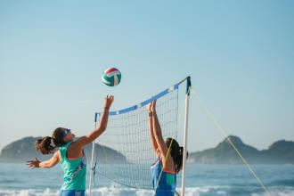 como montar a rede de voleibol de praia BV500? 