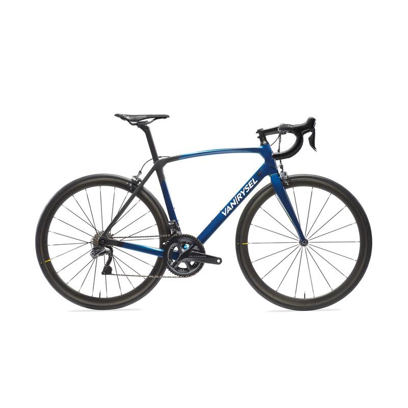 VÉLO DE ROUTE VAN RYSEL ULTRA CARBONE SHIMANO ULTEGRA Di2 BLEU