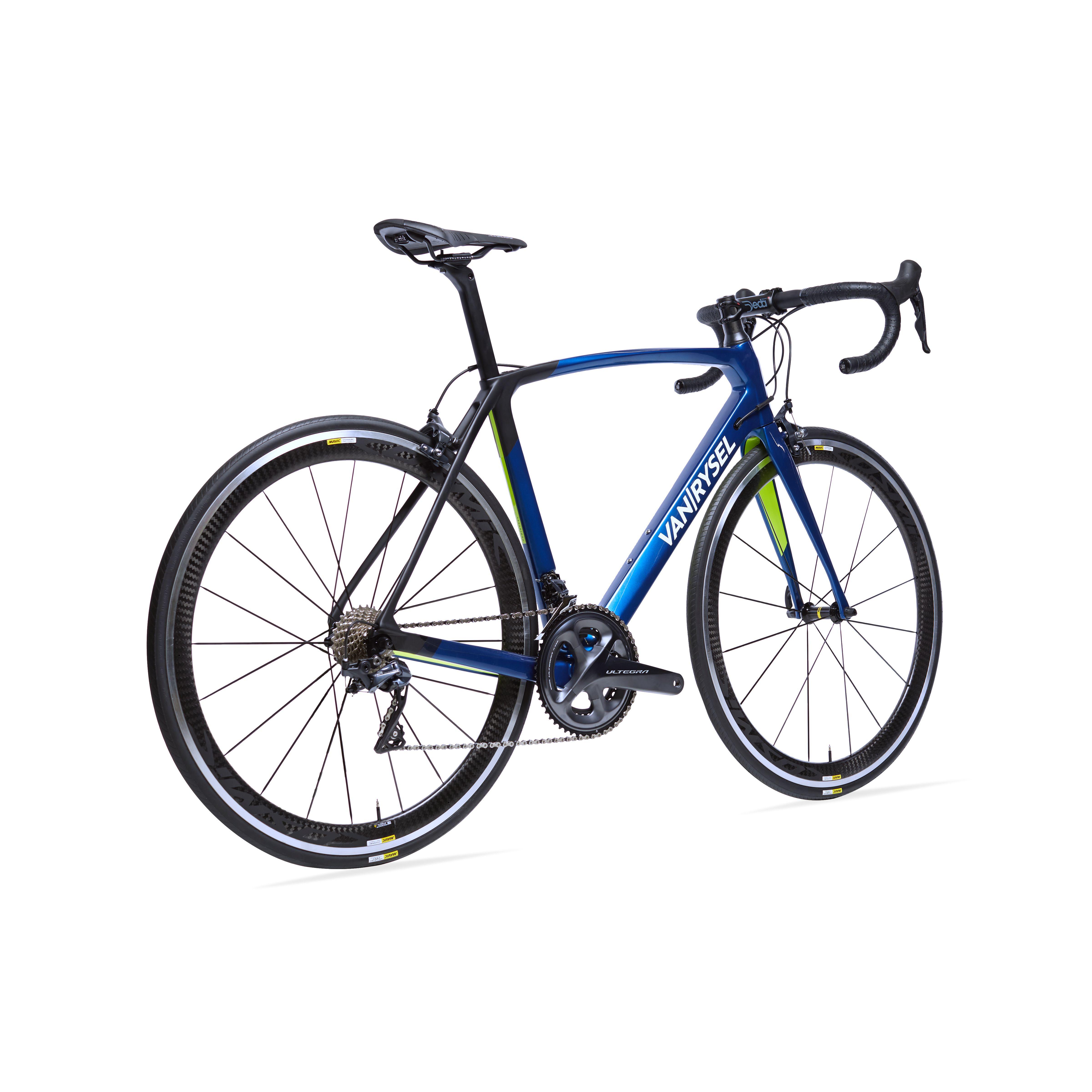 Ultra CF Ultegra Carbon Road Bike Blue Decathlon